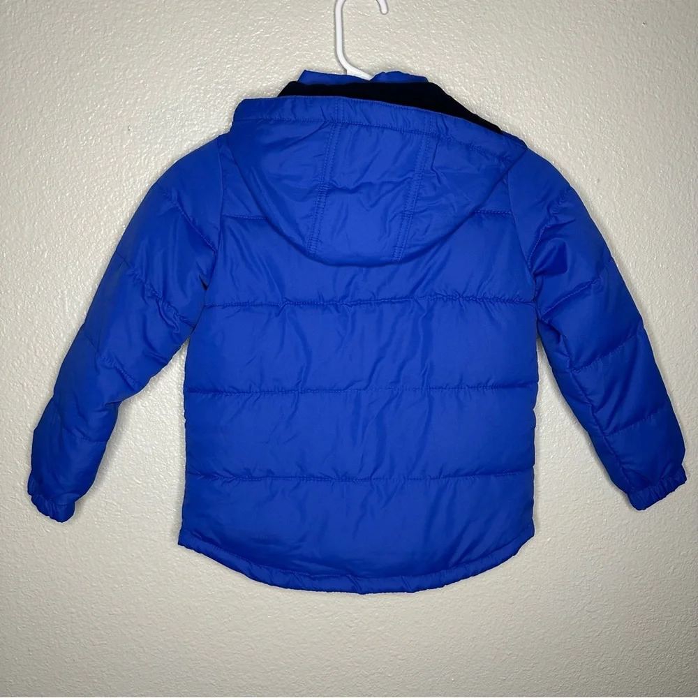 NWT Sketchers Kid’s Blue Puffer Winter Coat Size Medium 5/6 - Picture 9 of 10